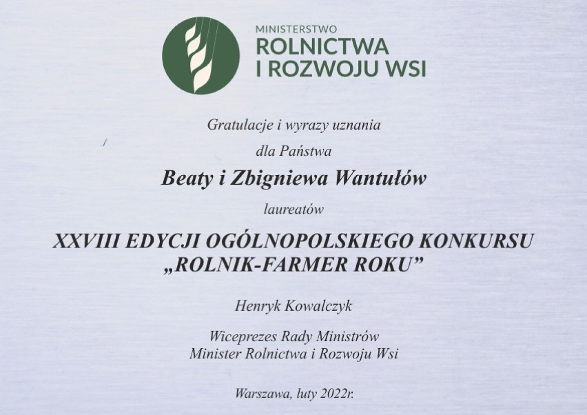 Rolnicy z powiatu sanockiego wśród najlepszych w Polsce