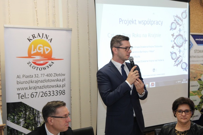 Konferencja podsumowująca projekt "Cztery Pory Roku na Krajnie" LGD Krajna Złotowska