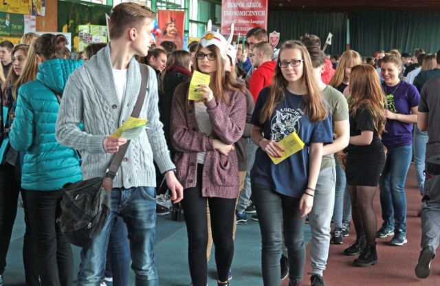 Ubiegłoroczne targi edukacyjne dla gimnazjalistów w Grudziądzu