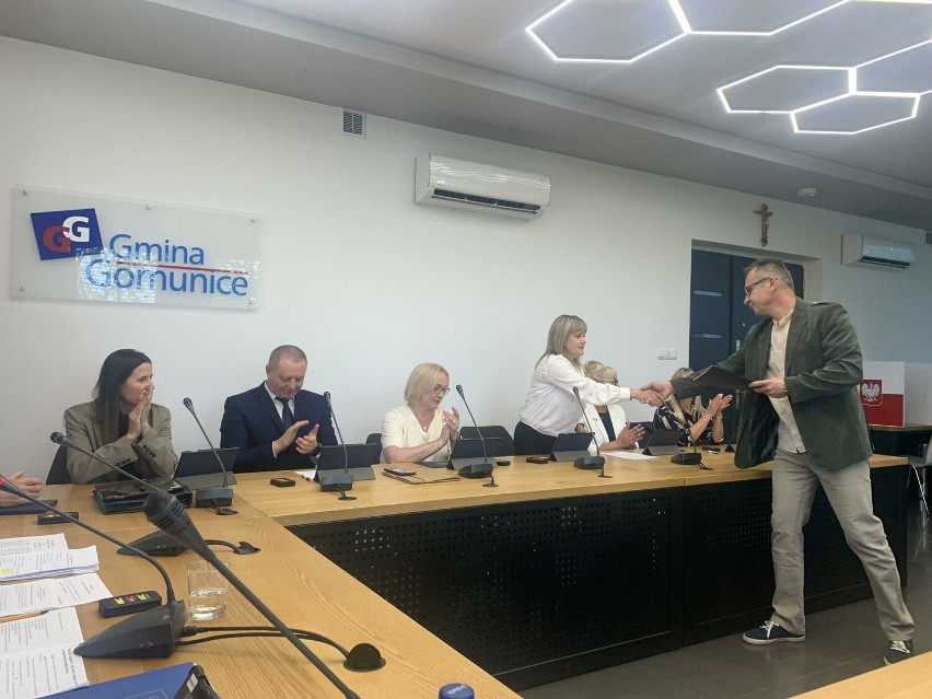 Pierwsza sesja nowej rady gminy w gminie Gomunice