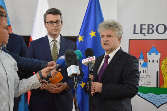 Minister Piotr Müller ogłosił w Lęborku rządowe wsparcie dla ważnej inwestycji drogowej