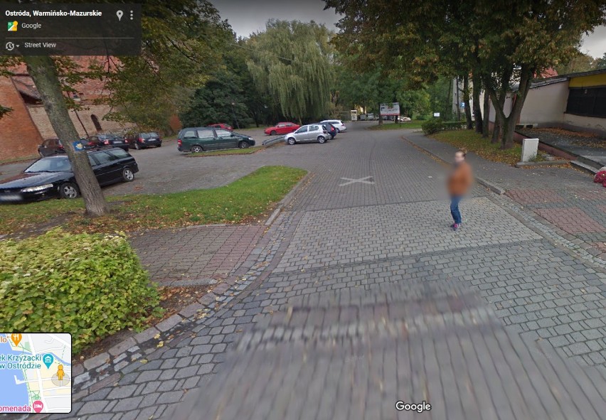Przyłapani przez Google Street View na ulicach Ostródy -...