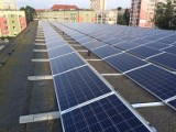 Ogromne baterie słoneczne zamontowane na budynkach w Szczecinie