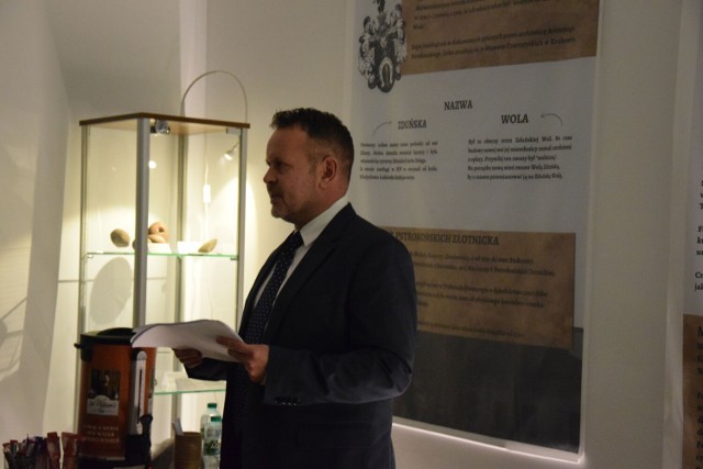 Wykład „Weberlandia Złotnickiego” z okazji Święta Miasta Zduńska Wola wygłosił podczas spotkania w zduńskowolskim muzeum dyrektor placówki  Tomasz Polkowski