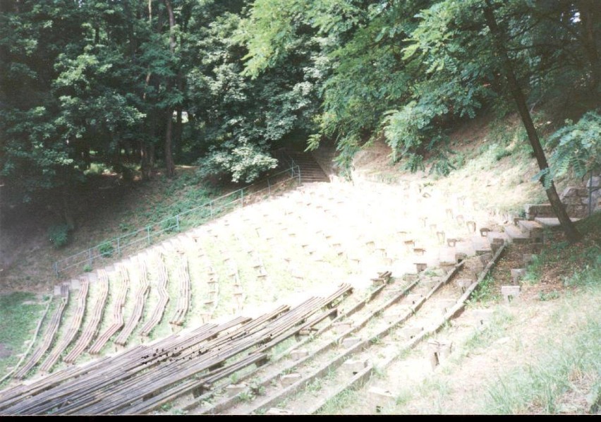 Amfiteatr w Krośnie Odrzańskim dawniej.