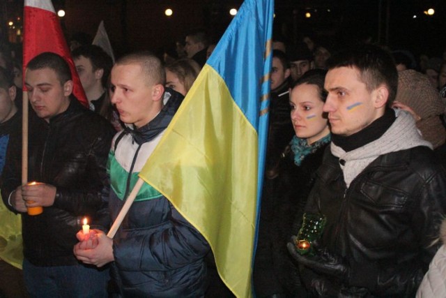 Prokuratura zbada czy podczas wiecu poparcia dla Ukrainy nawoływano do nienawiści