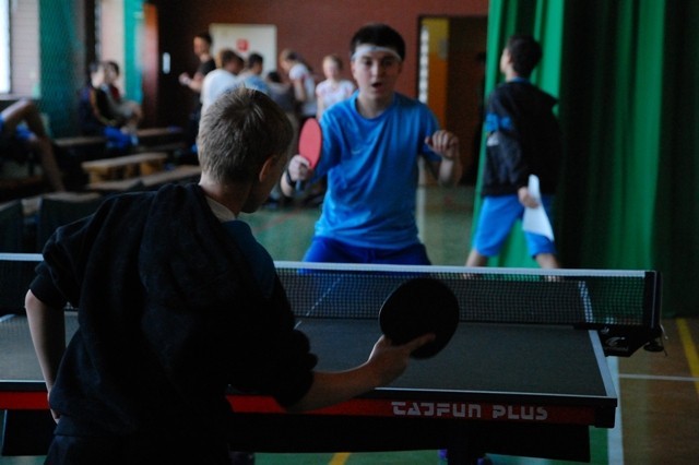 Żarki: Turniej tenisa stołowego i siatkówki dla uczniów szkół podstawowych [ZDJĘCIA]
