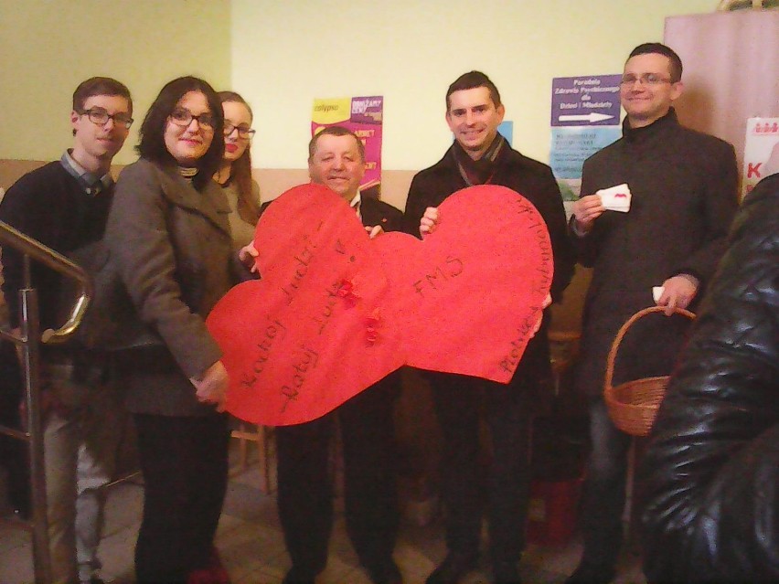 Walentynkowa akcja krwiodawstwa w Piotrkowie