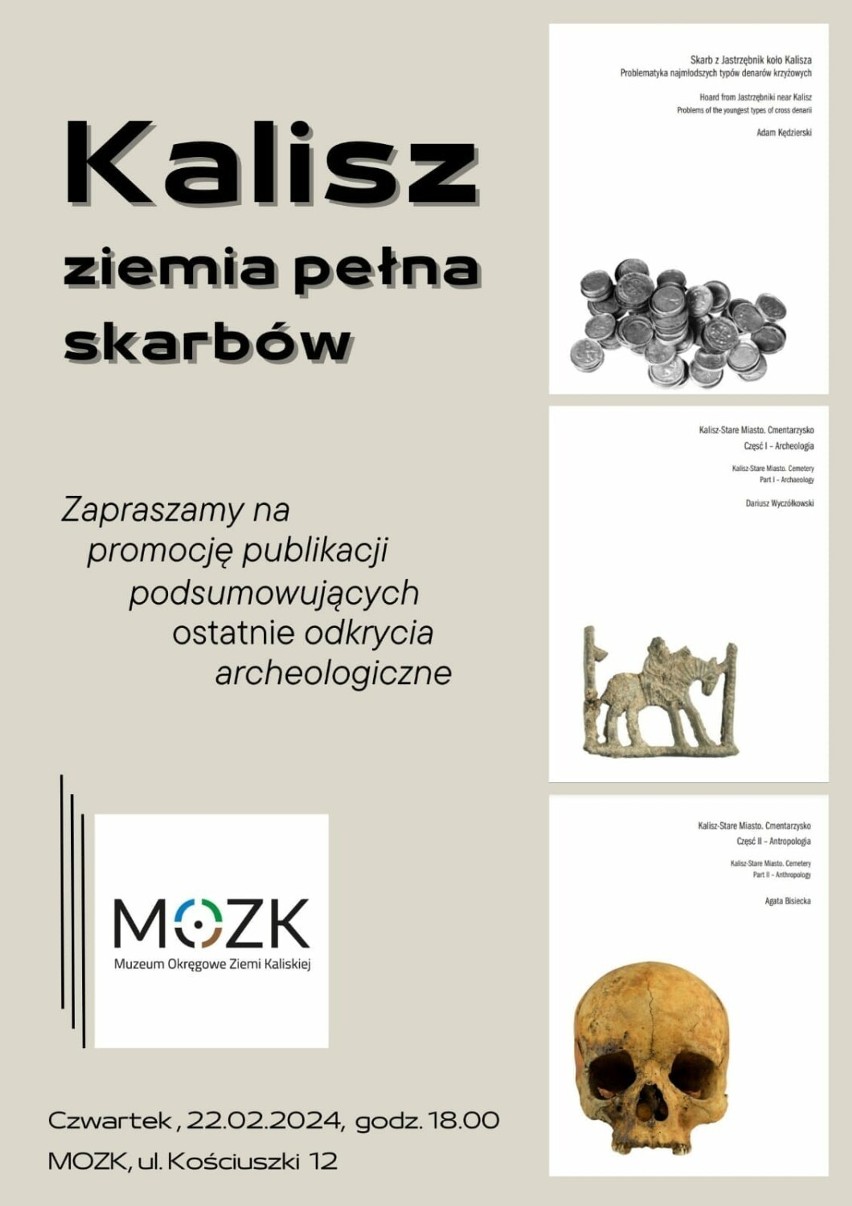 Promocja książek w MOZK. O skarbie w Jastrzębnikach i...