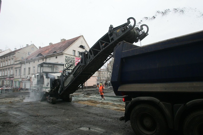 Remont ulicy Jaworzyńskiej w Legnicy