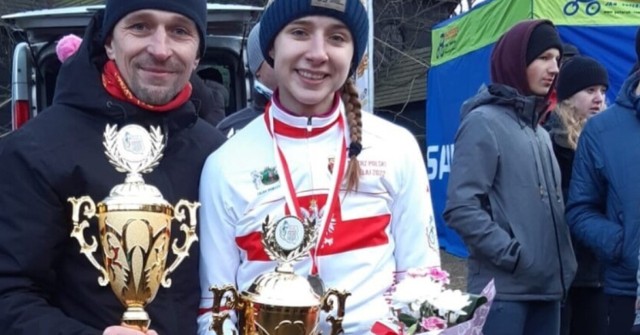 W tym roku Dominika Włodarczyk wywalczyła już mistrzostwo Polski w kolarstwie przełajowym.