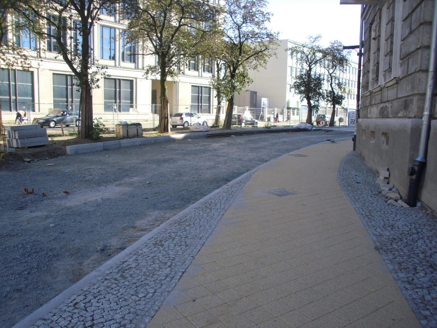 Chodnik na Łąkowej w Gdańsku