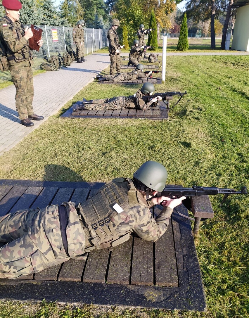 Zajęcia praktyczne kadetów z ZS CKZ w Bujnach