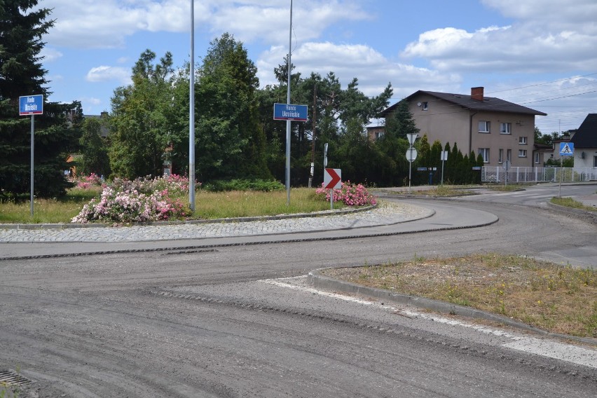 Prace na rondzie Ukraińskim w Kamieniu potrwają do końca...