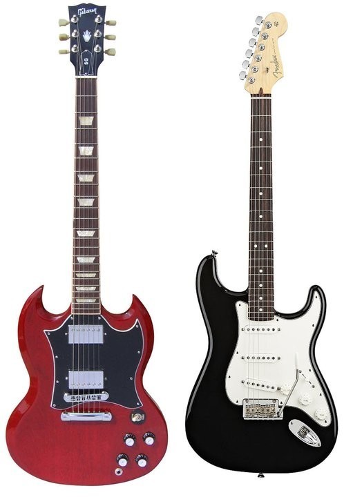 Skradzione gitary wyglądają identycznie