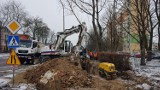 Budowa ronda przy ul. Dmowskiego i Armii Krajowej w Piotrkowie: kanalizacja sanitarna do przeróbki