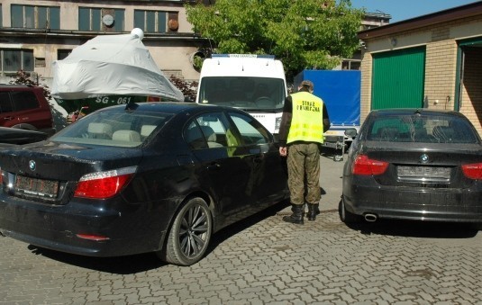 Zatrzymano 3 kradzione BMW [zdjęcia]