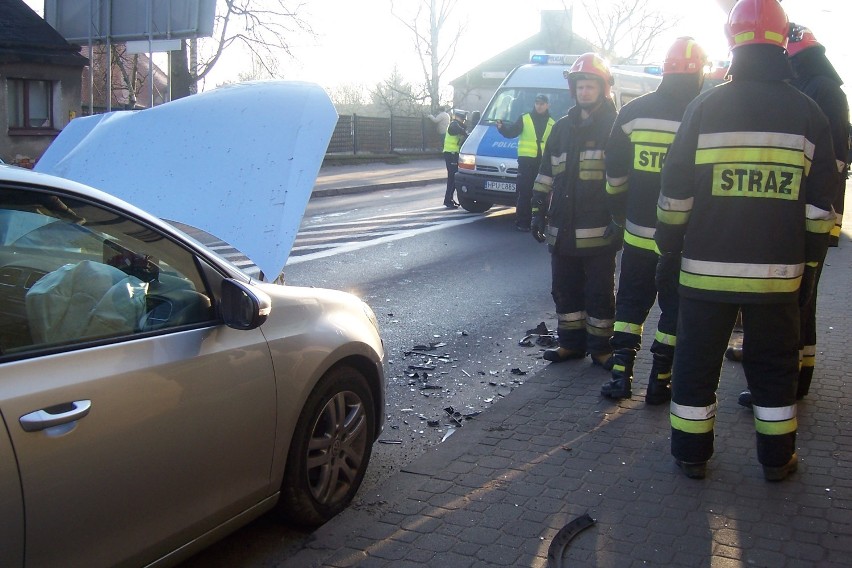 Wypadek na ulicy Częstochowskiej w Kaliszu