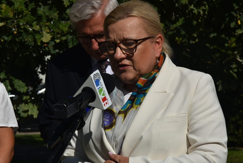 Europarlamentarzystka Beata Kempa wsparła w Sieradzu...