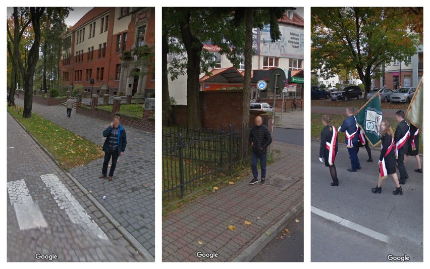Przyłapani przez Google Street View na ulicach Ostródy -...