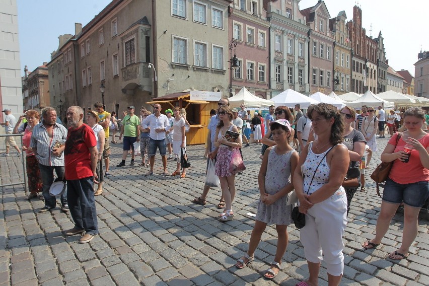 Trwa Festiwal Dobrego Smaku na Starym Rynku w Poznaniu