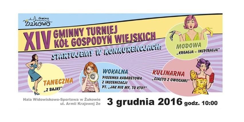 XIV Turniej Kół Gospodyń Wiejskich w Żukowie 2016