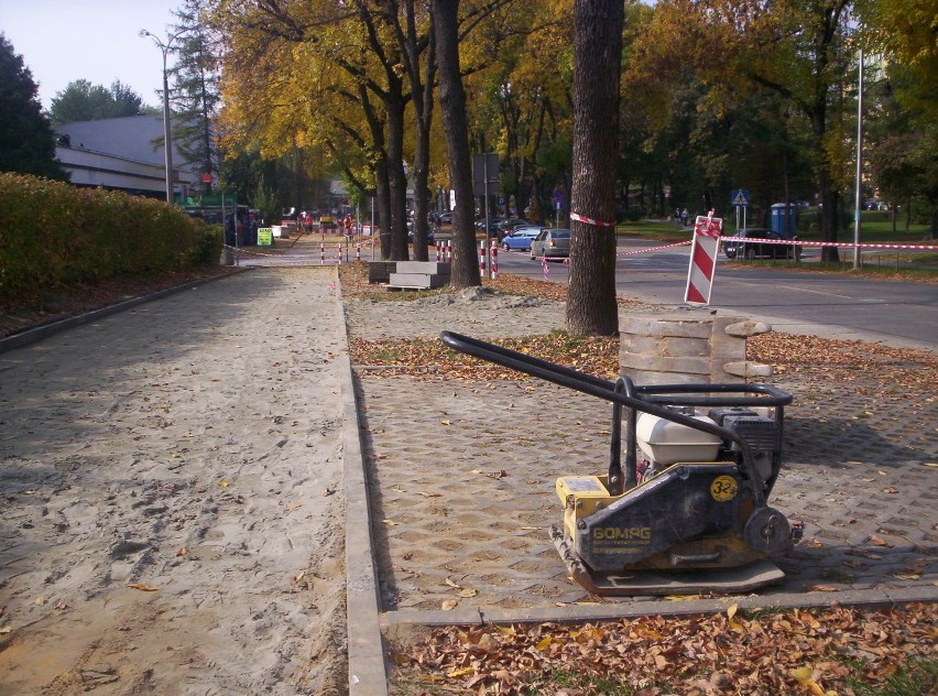 Remont chodników na ul. Radziszewskiego