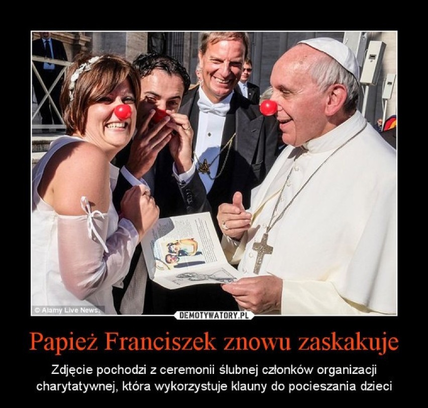 Papież Franciszek poparł związki partnerskie osób LGBT. Zobacz najlepsze MEMY