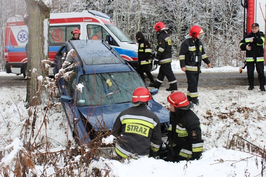Wypadek w miejscowości Zakrzewiec