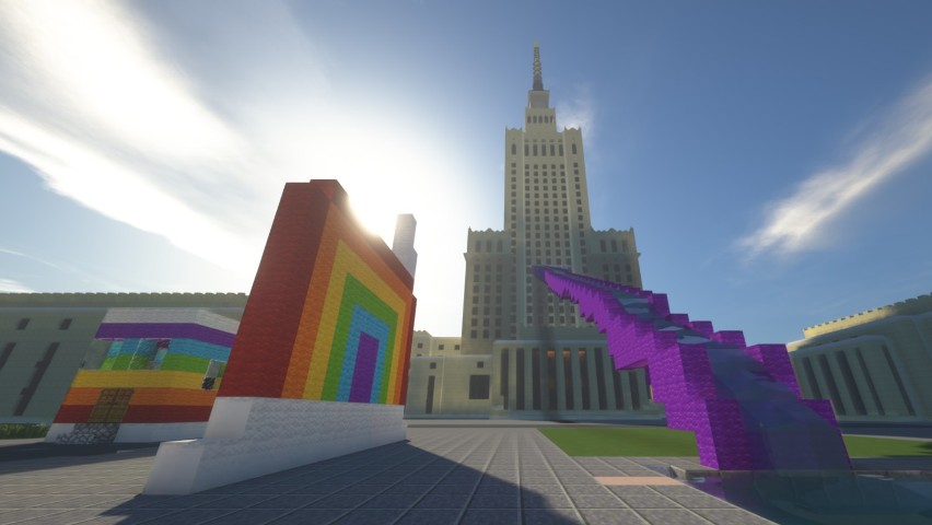 Minecraft Warszawa. Zaprojektuj stolicę od nowa w słynnej...