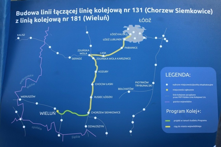 Projektują linię kolejową. 10 stycznia spotkania konsultacyjne w Wieluniu i Drobnicach 