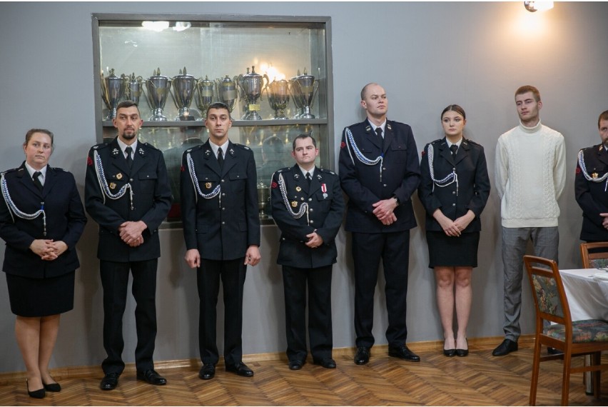 Świąteczne spotkanie strażaków-ochotników z Wejherowa