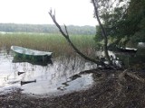 Na Jeziorze Choczewskim utonął wędkarz
