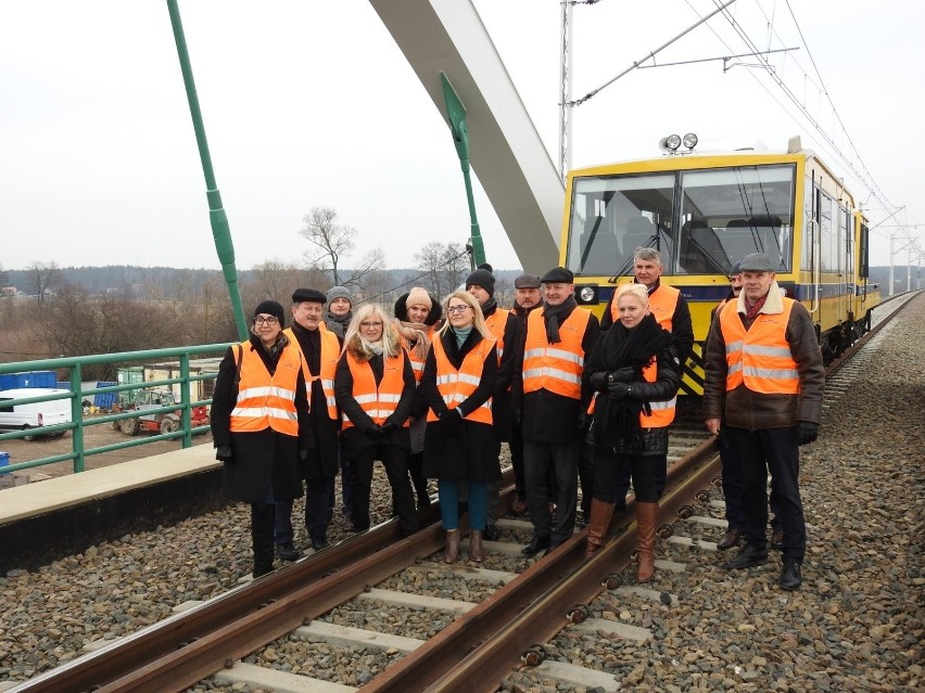 Rail Baltica - efekt prac modernizacyjnych na odcinku Sadowne – Czyżew, 24.01.2020 [ZDJĘCIA]