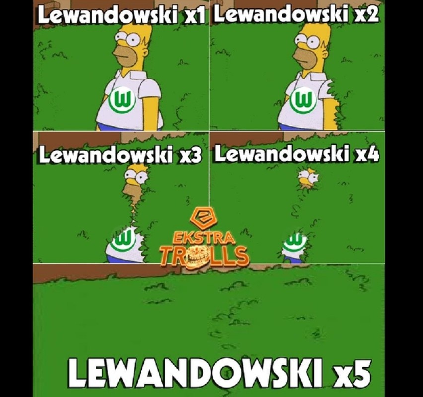 Lewandowski zwariował! Zdobył 5 goli w 9 minut! Zobaczcie wszystkie bramki [Wideo + memy]