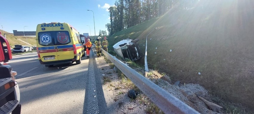 Piątkowy wypadek na S5 w miejscowości Tryszczyn pod...