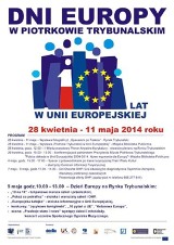 Dzień Europy w Piotrkowie: tulipanowy marsz, warsztaty, konkursy i występy