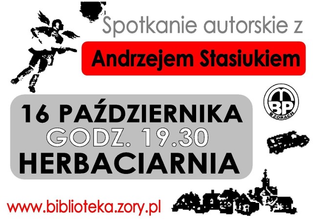 Andrzej Stasiuk w Żorach: spotkanie już dzisiaj!