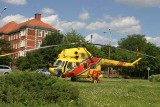 Lądowisko dla helikopterów w Chojnicach. Budowa drugiego lądowiska w tym roku