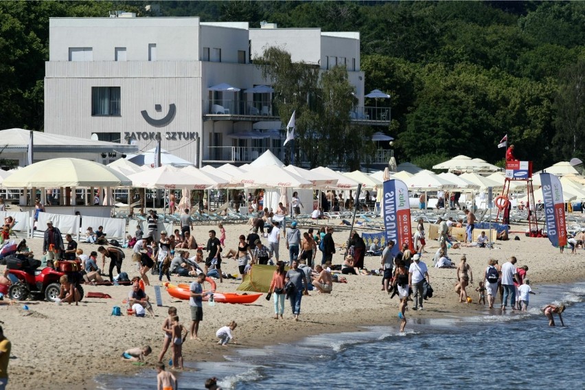 Dziecko zgubiło się na plaży w Sopocie w pobliżu wejścia nr...