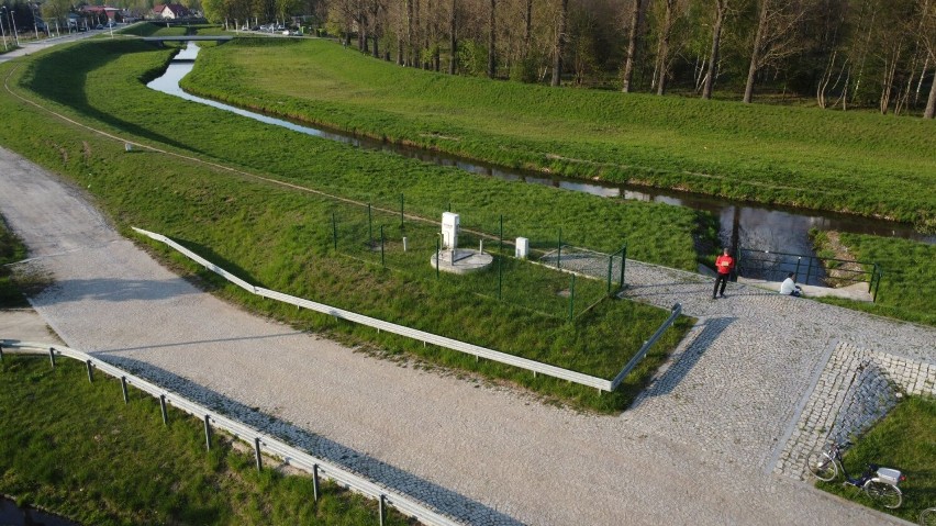 Sieradz z lotu ptaka. Zobacz wykonane dronem ZDJĘCIA autorstwa sieradzanina Mariana Piekielniaka