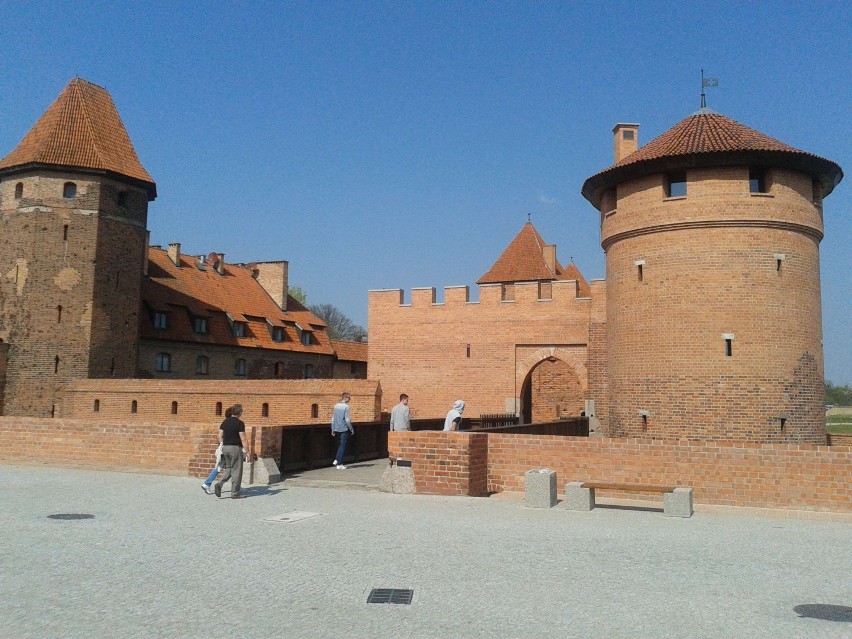 Zamek w Malborku. Nowe wejście do warowni do dyspozycji turystów od końca kwietnia