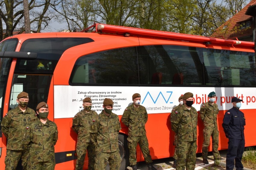 Malbork-Gdańsk. Z inicjatywy terytorialsów z 71 batalionu odbyła się akcja zbiórki krwi