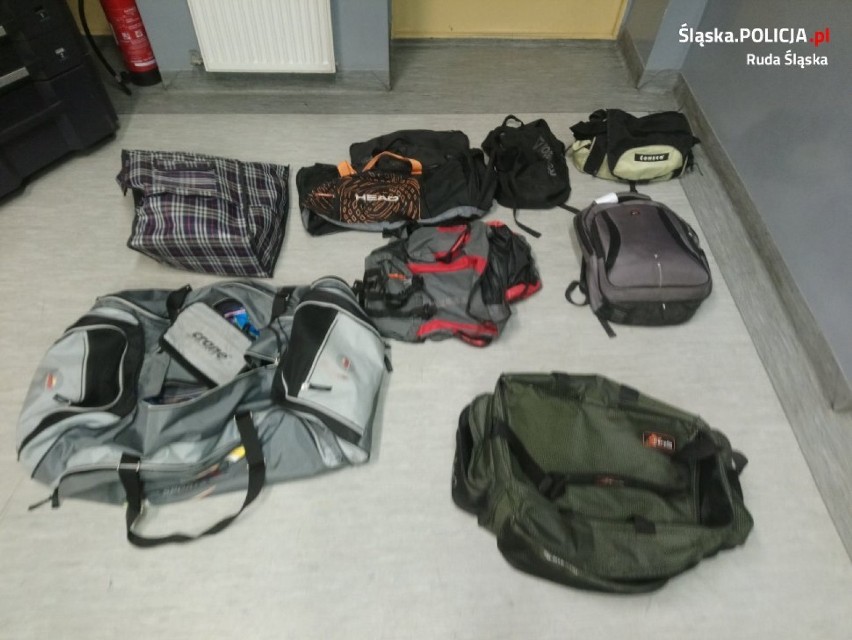Ruda Śląska: Policja szuka właścicieli przedmiotów odzyskanych po zatrzymaniu złodzieja