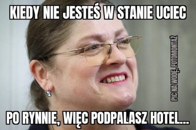 Krystyna Pawłowicz wywołała wiele emocji swoją wizytą w hotelu