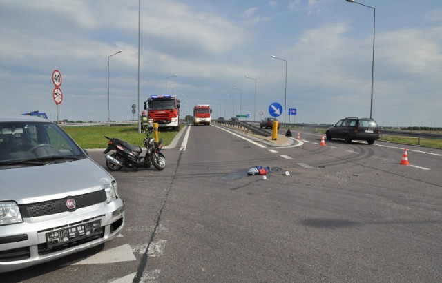 Policja ustala okoliczności wypadku w Międzyrzecu Podlaskim