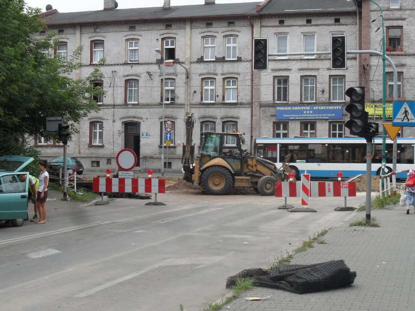 Remont Armii Krajowej w Chorzowie potrwa do końca grudnia....