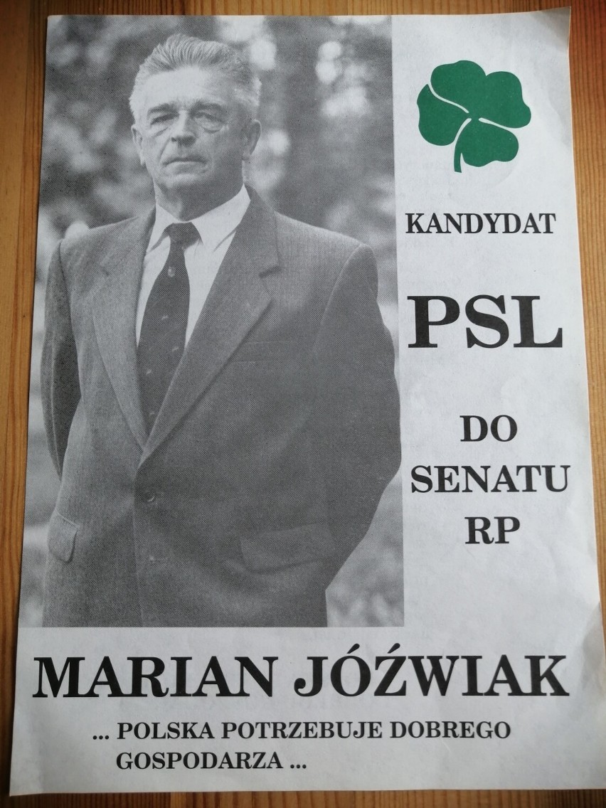 Plakat wyborczy z 1993 r.