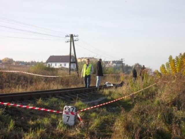 Wypadek na torach pod Olsztynem. Zginął mężczyzna