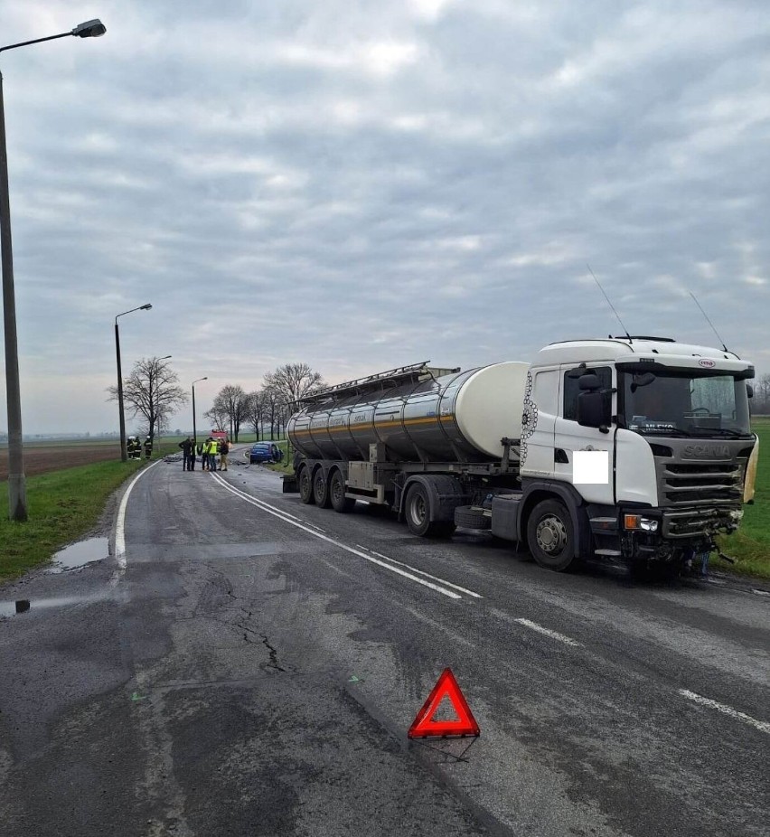 - Z bardzo wstępnych ustaleń wynika, że doszło do czołowego...